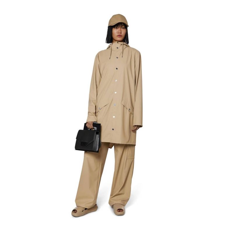 Kurtka przeciwdeszczowa Rains Long Jacket Unisex 12020 24 - obrazek 9