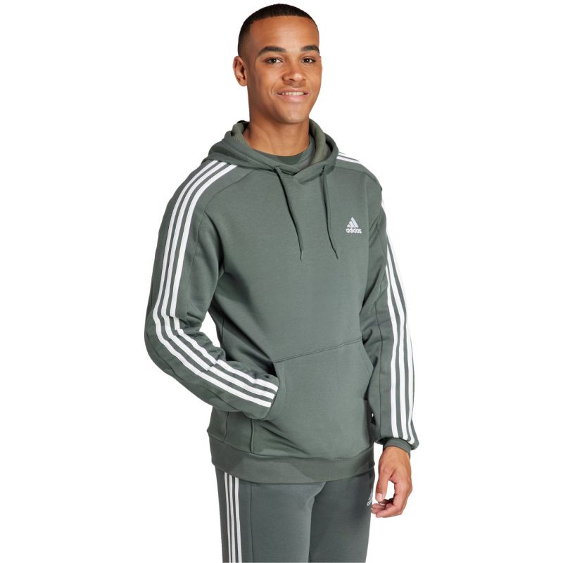 Bluza adidas Essentials Fleece 3-Stripes Hoodie M IX2366 - obrazek 4
