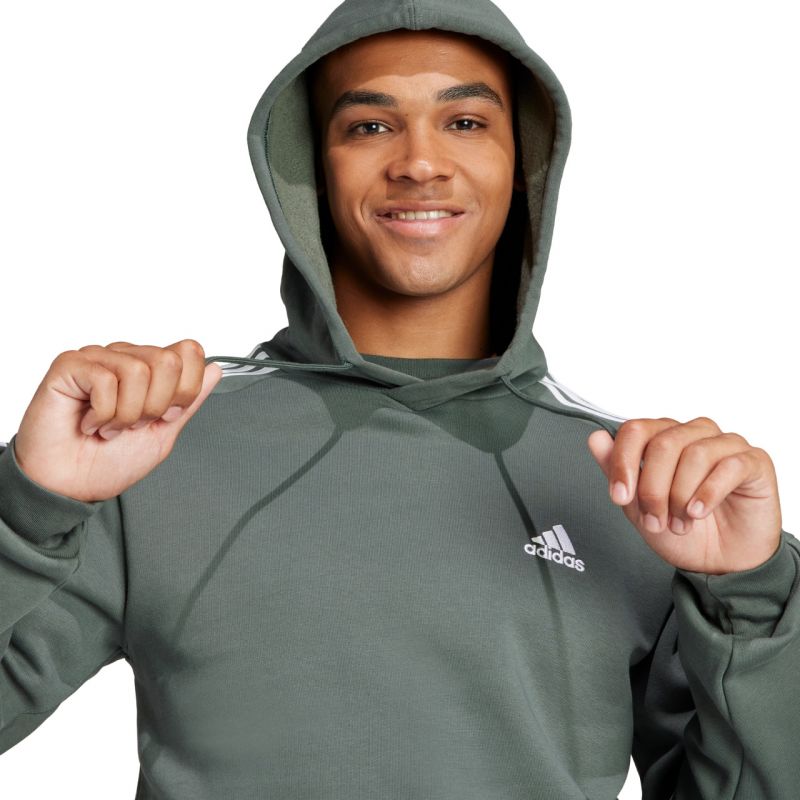 Bluza adidas Essentials Fleece 3-Stripes Hoodie M IX2366 - obrazek 5