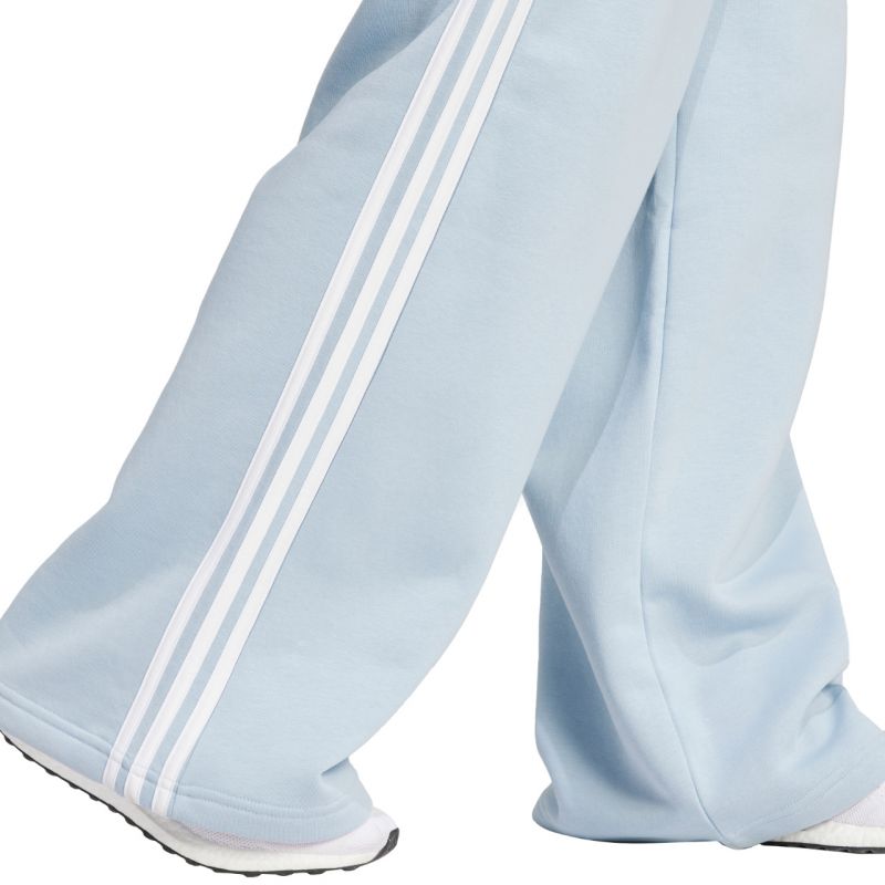 Spodnie adidas Essentials 3-Stripes Fleece Wide W IR5384 - obrazek 5