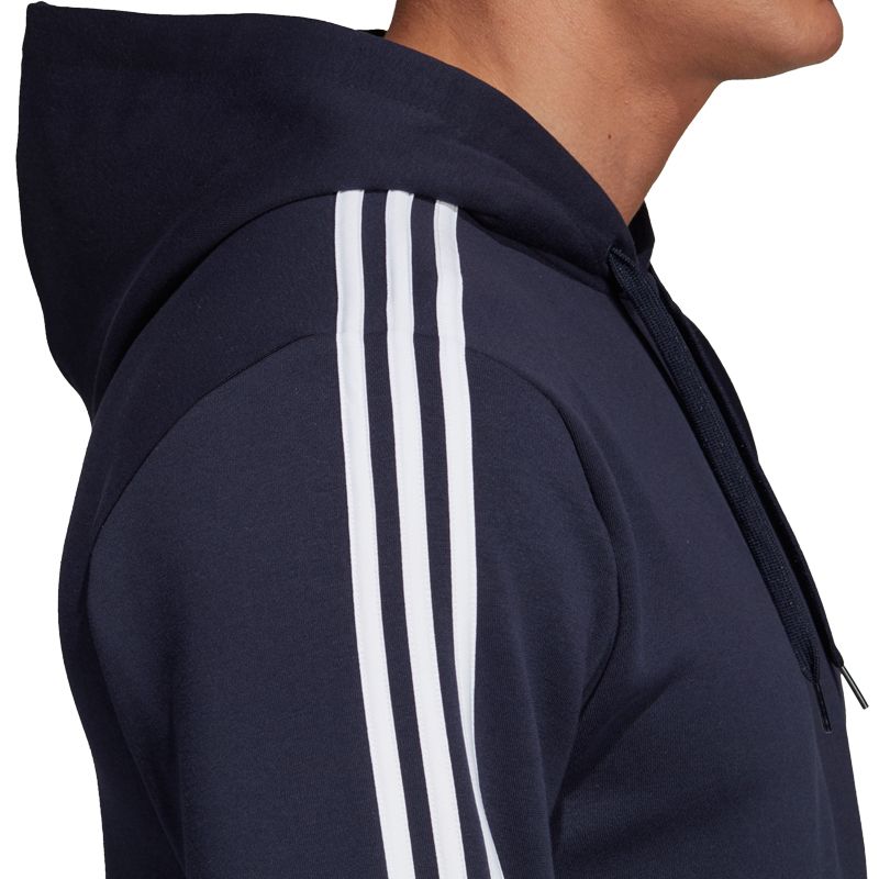 Bluza adidas Essentials 3 Stripes FZ Fleece M DU0475 - obrazek 3