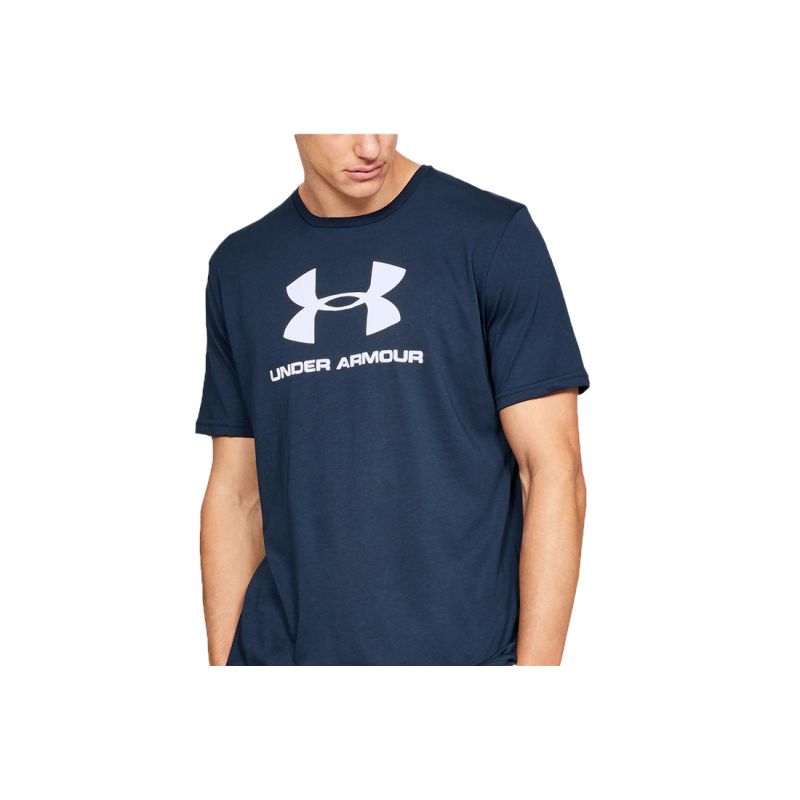 Koszulka Under Armour Sportstyle Logo Tee M 1329590-408 - obrazek 3