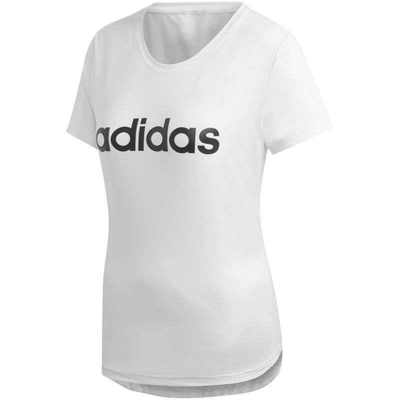 Koszulka adidas W D2M Logo Tee W DU2080 - obrazek 4