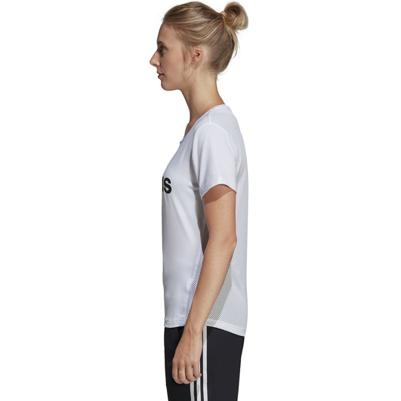 Koszulka adidas W D2M Logo Tee W DU2080 - obrazek 8