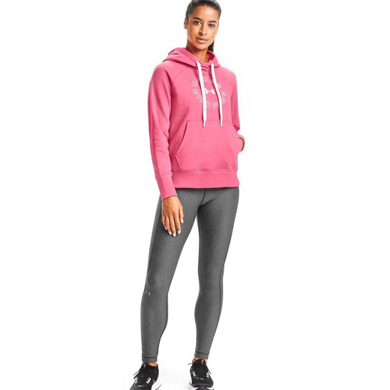 Bluza sportowa Under Armour Rival Fleece Metallic Hoodie W 1356323 668 - obrazek 3
