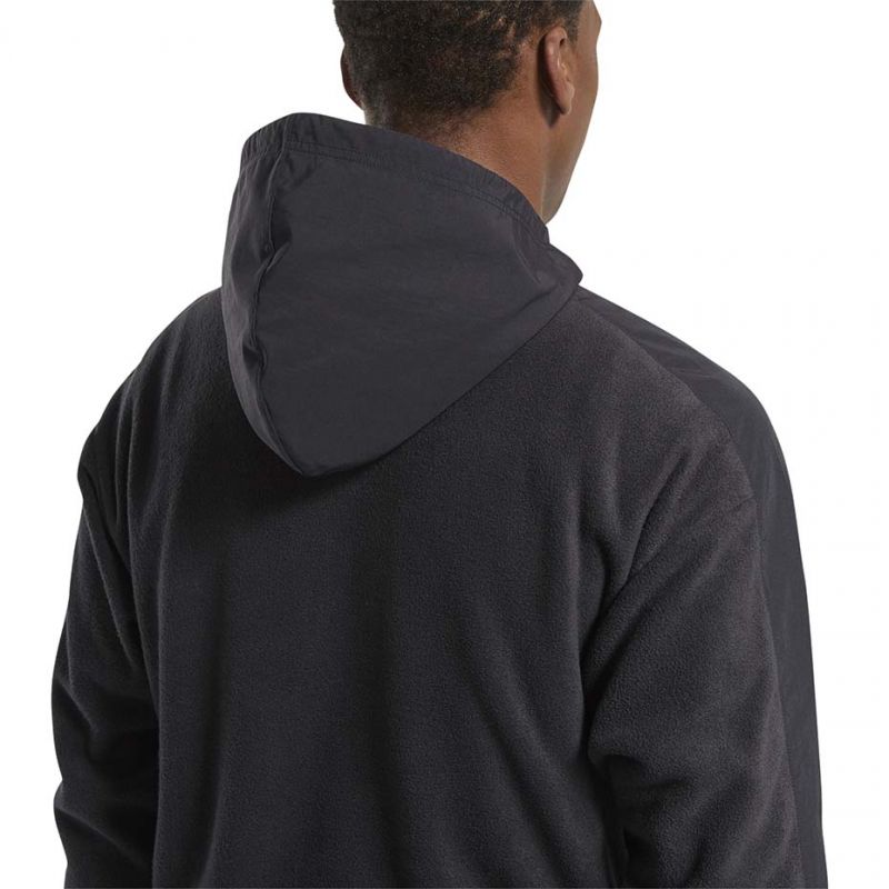 Bluza Reebok Workout Ready Fleece Full Zip Hoodie M FS8450 - obrazek 3