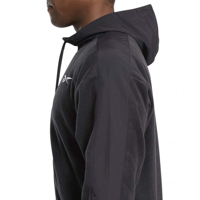 Bluza Reebok Workout Ready Fleece Full Zip Hoodie M FS8450 - obrazek 5