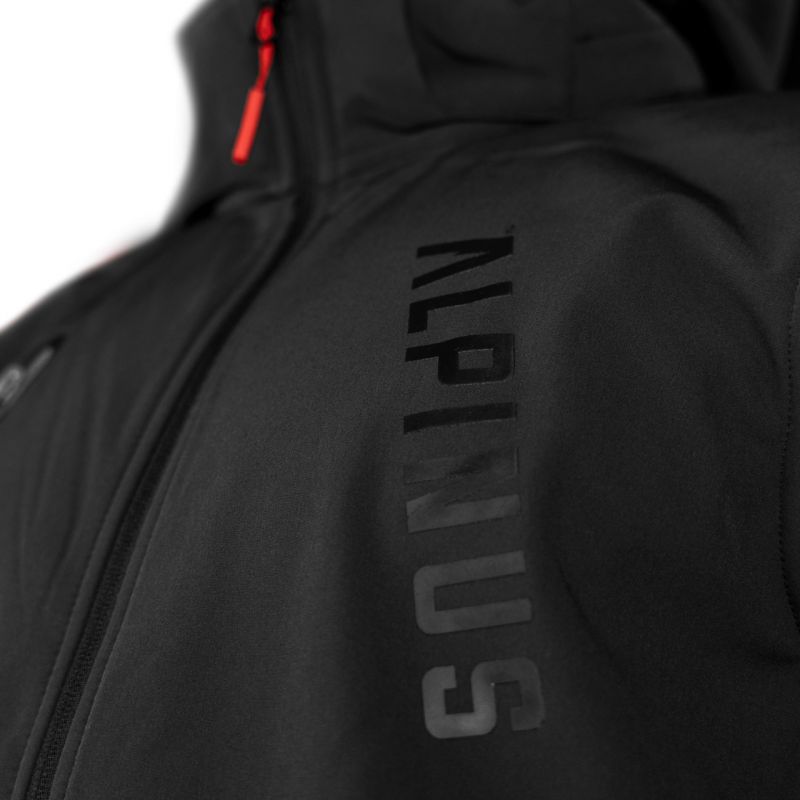 Kurtka softshell Alpinus Denali czarna M BR43381 - obrazek 7