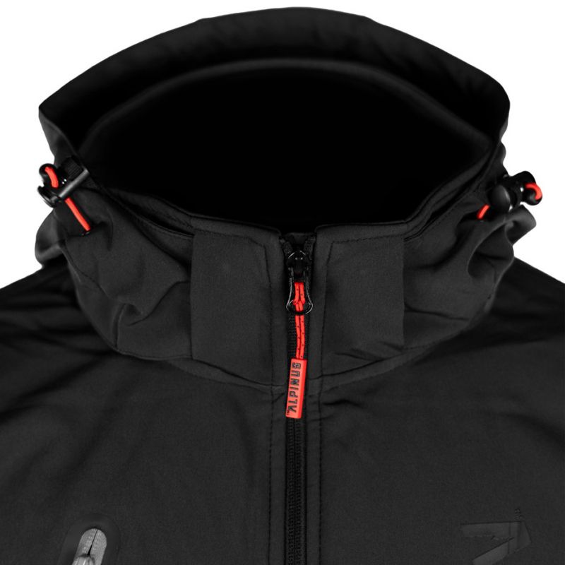 Kurtka softshell Alpinus Denali czarna M BR43381 - obrazek 15