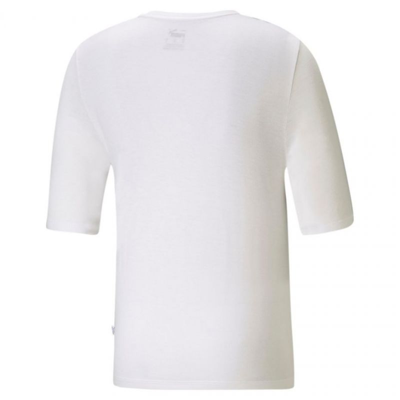 Koszulka Puma Modern Basics Tee Cloud W 585929 02 - obrazek 2