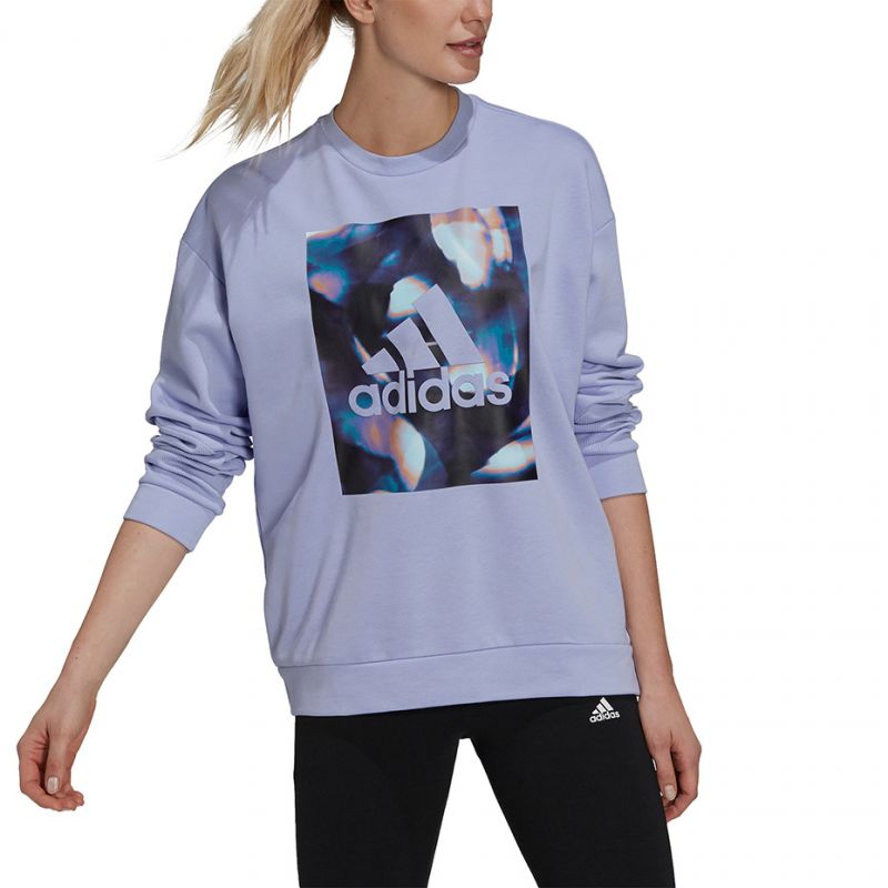 Bluza adidas U4U Soft Knit Swe W GS3879 - obrazek 2