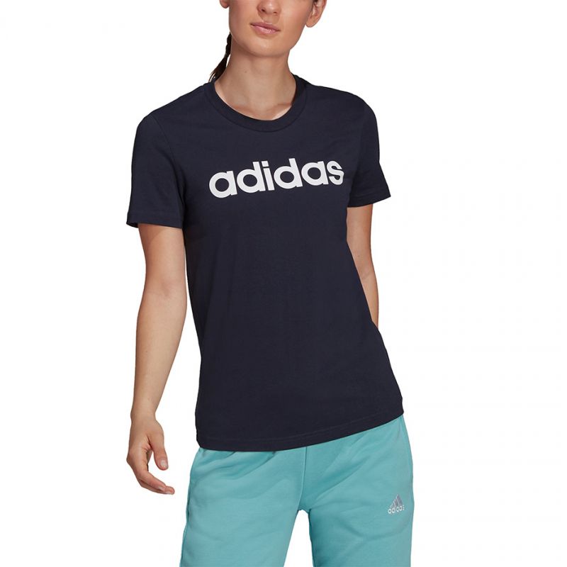 Koszulka adidas Essentials Slim Logo W H07833 - obrazek 2
