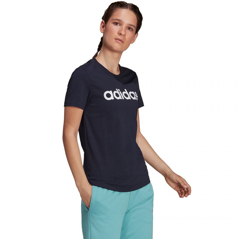 Koszulka adidas Essentials Slim Logo W H07833 - obrazek 3