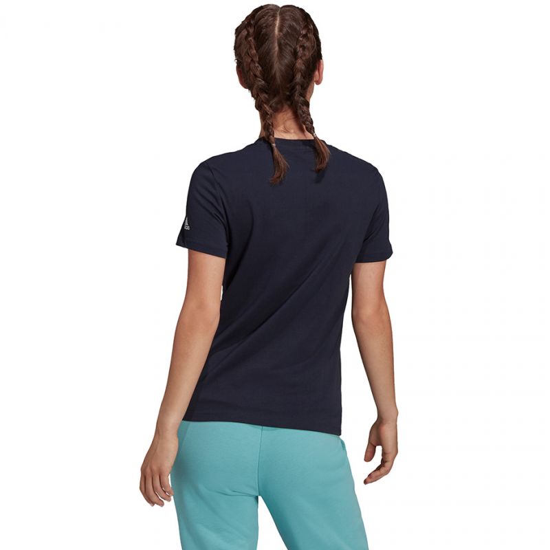 Koszulka adidas Essentials Slim Logo W H07833 - obrazek 4