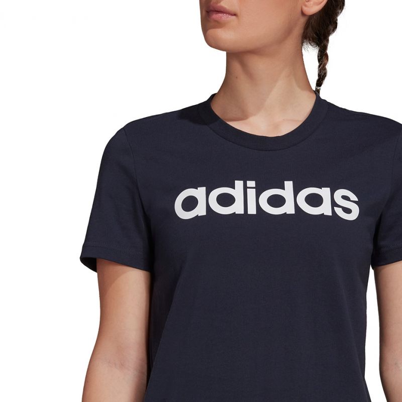 Koszulka adidas Essentials Slim Logo W H07833 - obrazek 5
