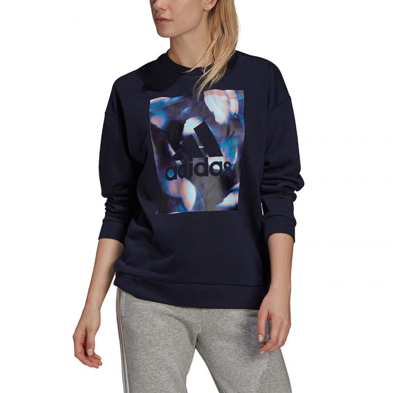 Bluza adidas U4U Soft Knit Swe W GS3880 - obrazek 2