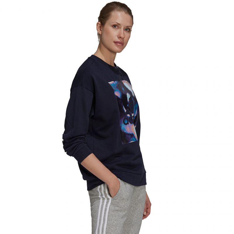 Bluza adidas U4U Soft Knit Swe W GS3880 - obrazek 3