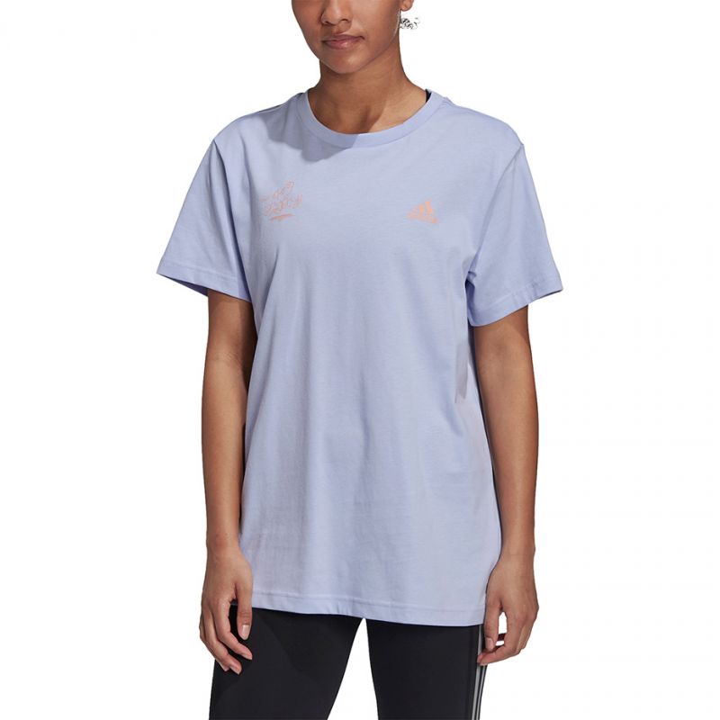 Koszulka adidas Signature Tee W GV1344 - obrazek 3