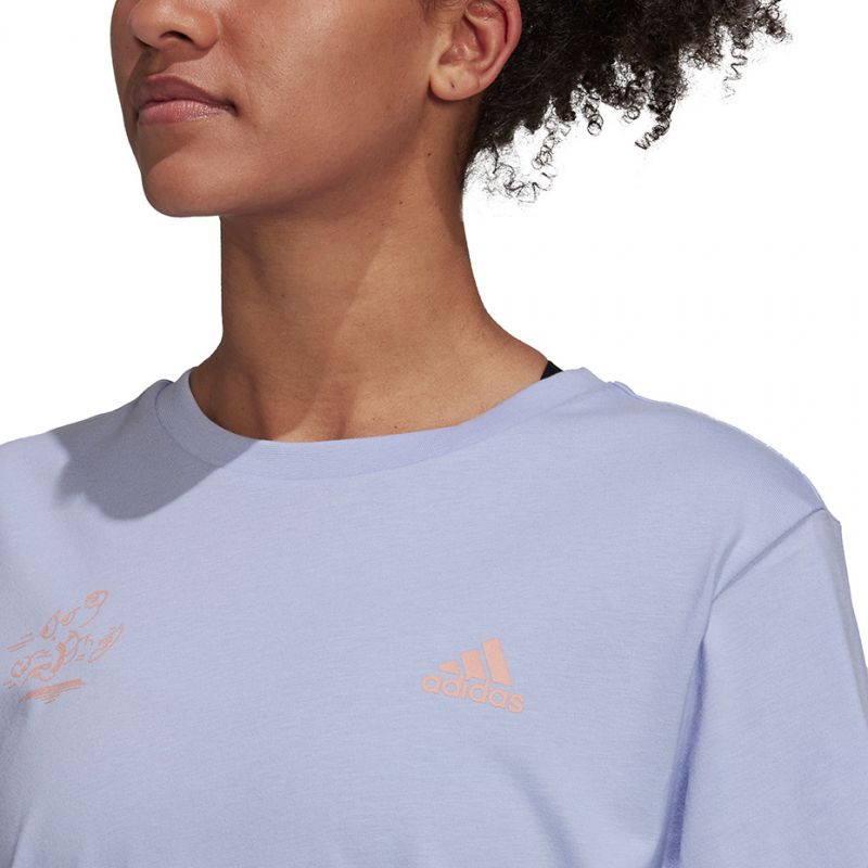 Koszulka adidas Signature Tee W GV1344 - obrazek 5
