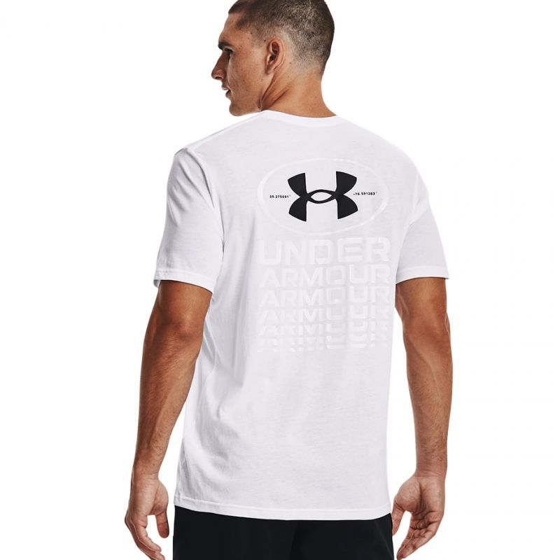 Koszulka Under Armour Repeat Ss graphics M 1371264 100 - obrazek 4