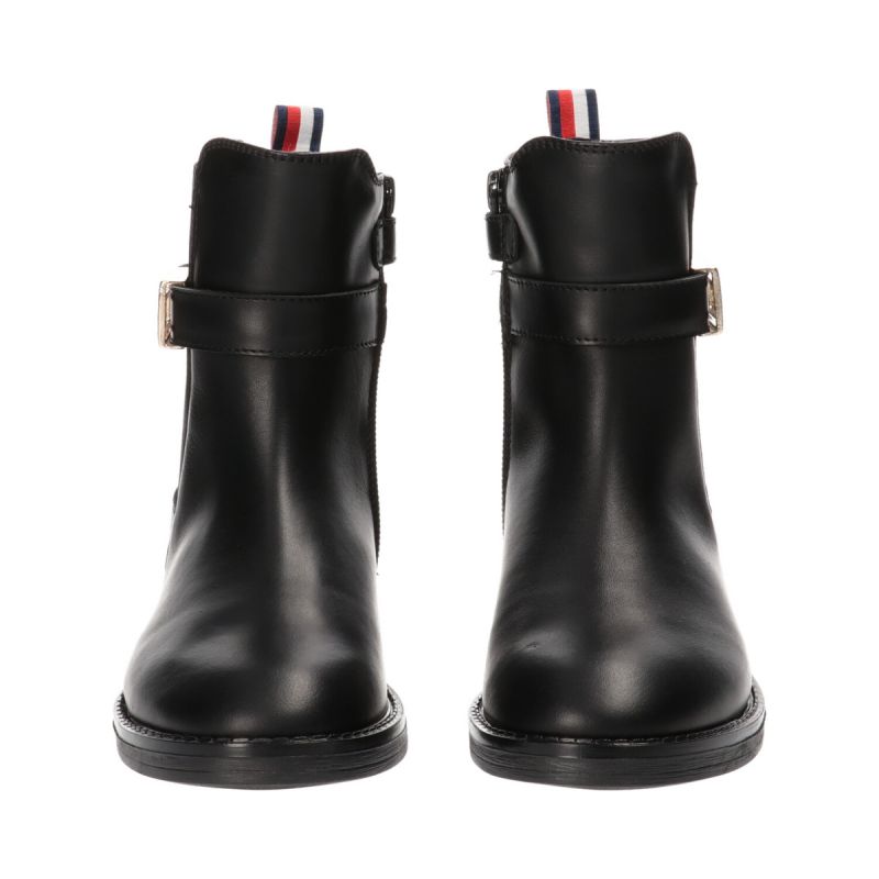 Botki Tommy Hilfiger Chelsea Boot Black W T4A5-33048-0036999-999 - obrazek 3