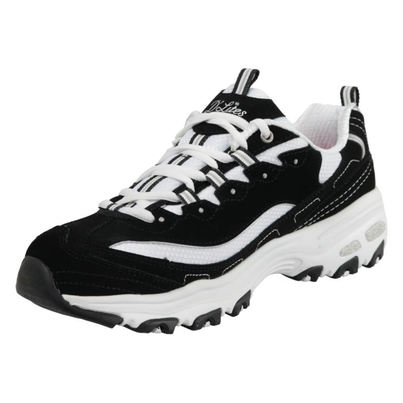 Buty Skechers D'Lites Biggest Fan W 11930-BKW - obrazek 2