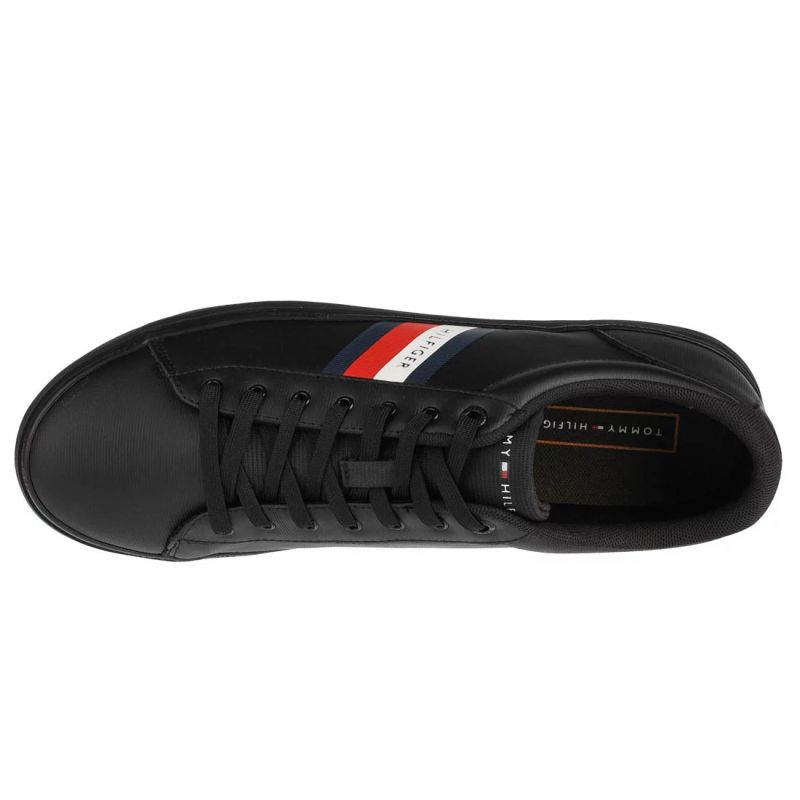 Buty Tommy Hilfiger Essential Leather Vulc Stripes M FM0FM03722-BDS - obrazek 7