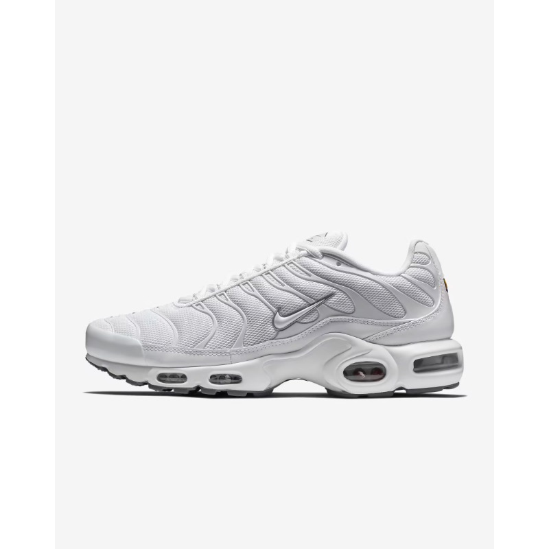 Buty Nike Air Max Plus Białe 604133-139 - obrazek 2