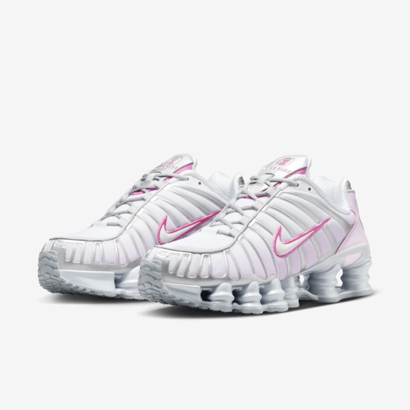 Buty Nike Air Shox TL Różowe Białe HV2520-001 - obrazek 2