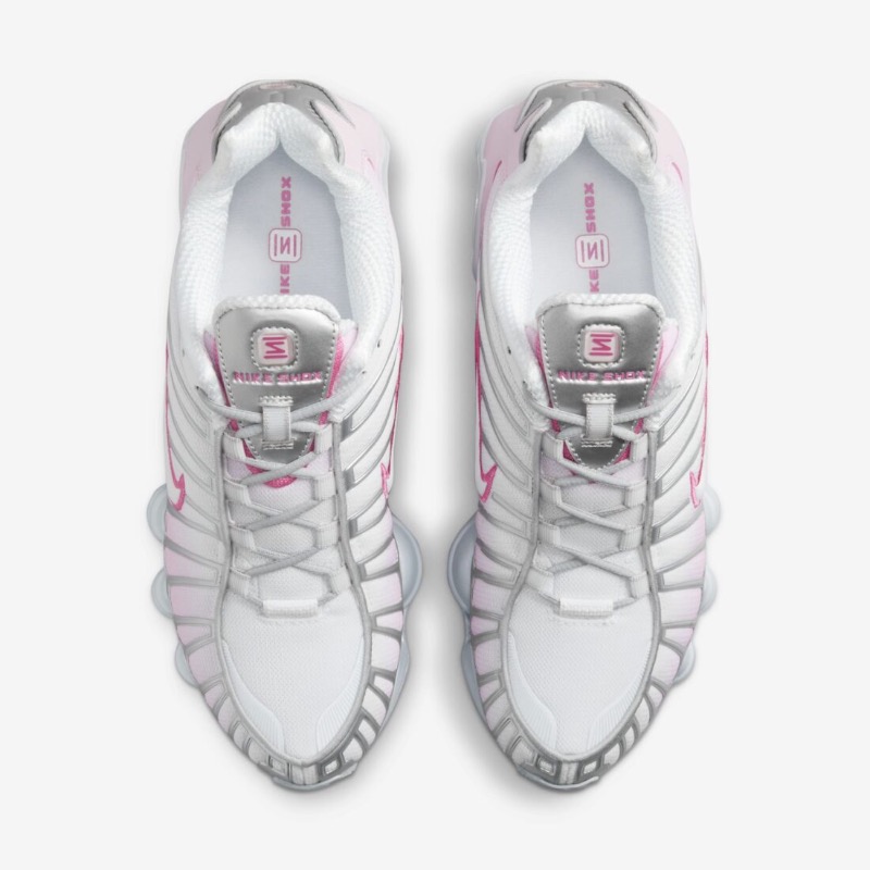 Buty Nike Air Shox TL Różowe Białe HV2520-001 - obrazek 4