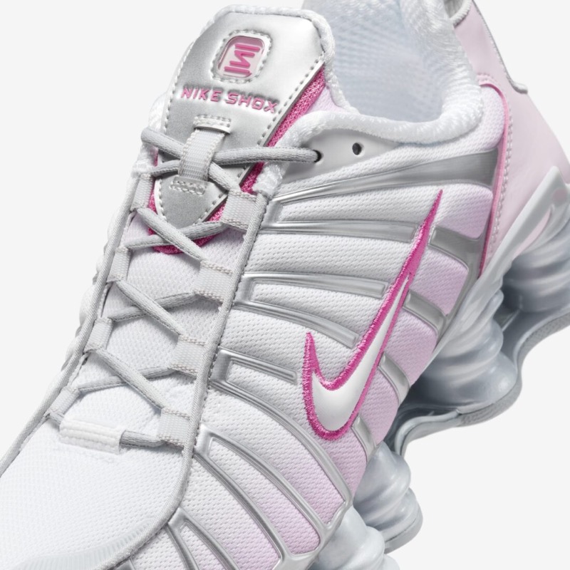 Buty Nike Air Shox TL Różowe Białe HV2520-001 - obrazek 5