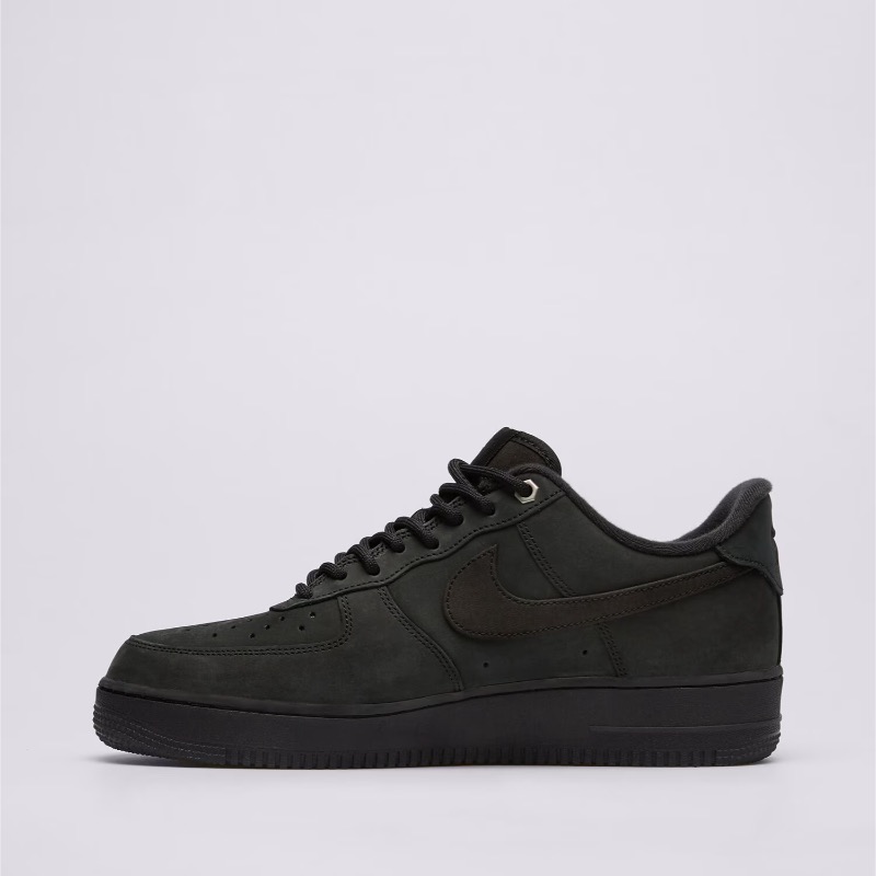 Buty Nike Air Force 1 '07 "Triple Black" Czarne CJ9179-001 - obrazek 3
