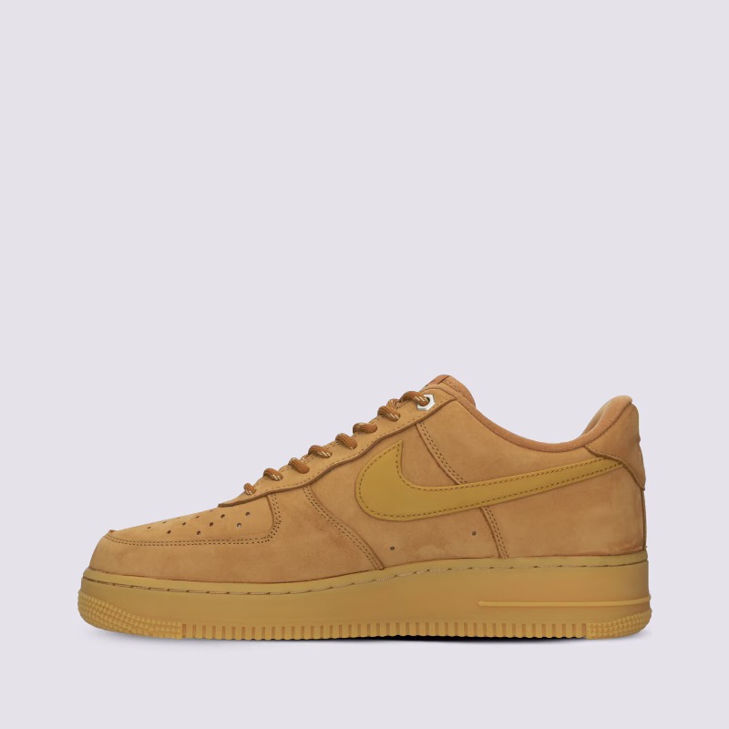 Buty Nike Air Force 1 '07 WB "Flax" Brązowe CJ9179-200 - obrazek 2