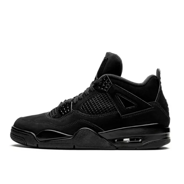 Buty Nike Air Jordan 4 „Black Canvas" Czarne CU1110-010