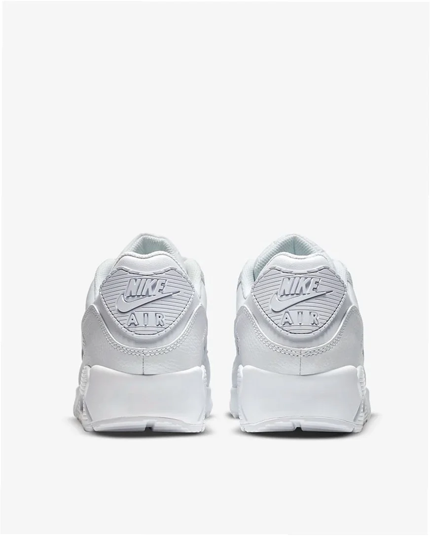 Buty Nike Max 90 LTR "Triple White" Białe CZ5594-100 - obrazek 3