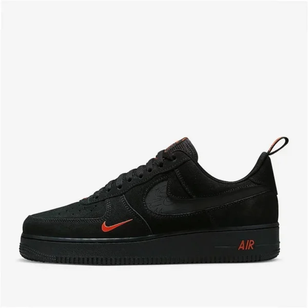 Buty Nike Air Force 1 '07 LV8 "Black Crimson" Czarne DZ4514-001