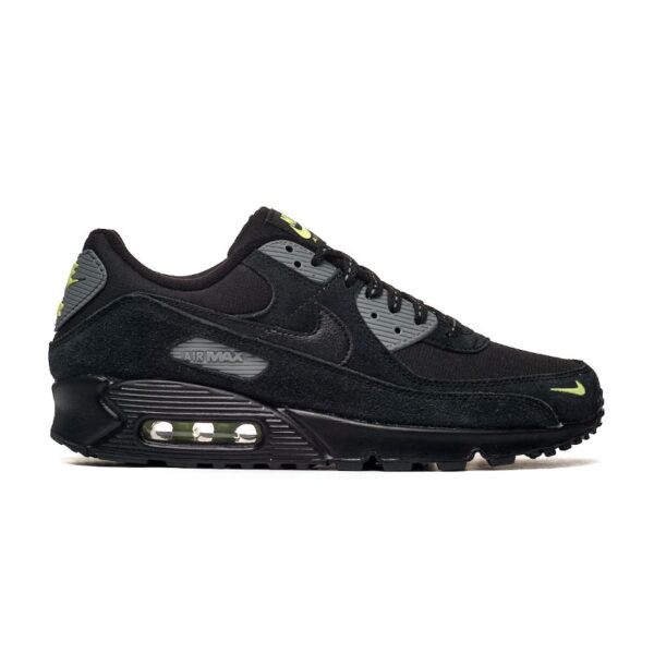 Buty Nike Max 90 "Volt Cool Grey" Czarne FQ2377-001
