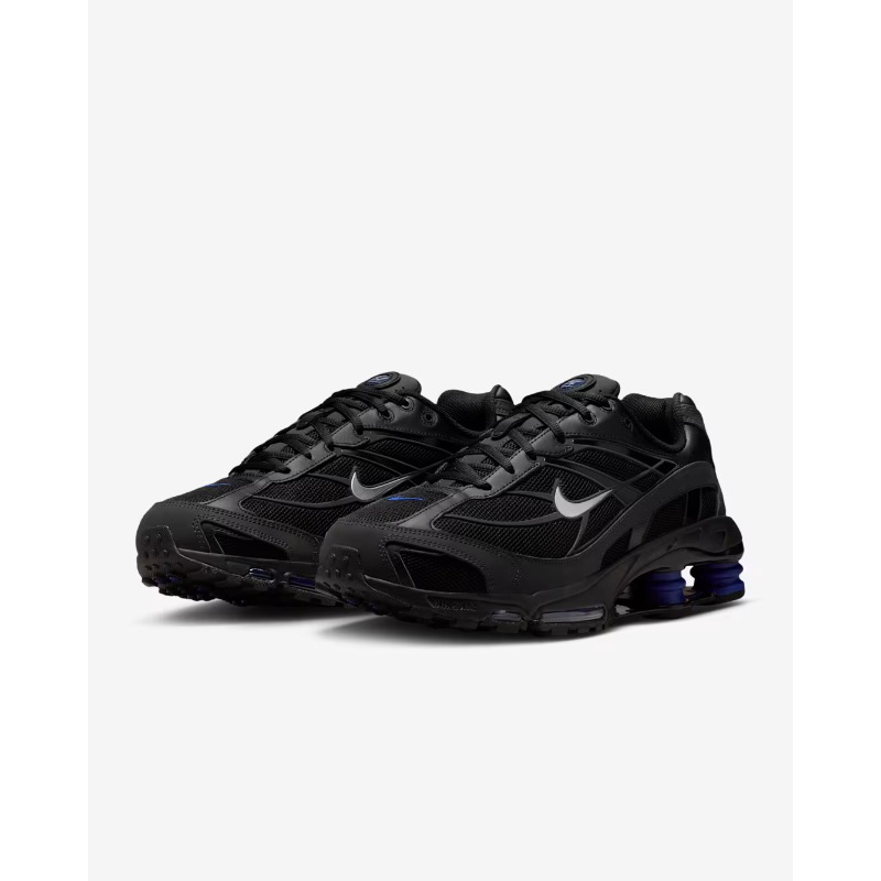 Buty Nike Shox TL "Black Metallic Silver" Czarne IM5999-010 - obrazek 3