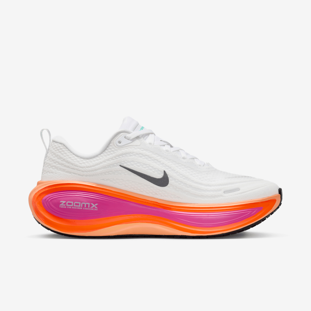 Buty Nike Vomero Plus HV8154-104 Biało-Pomarańczowe - obrazek 3
