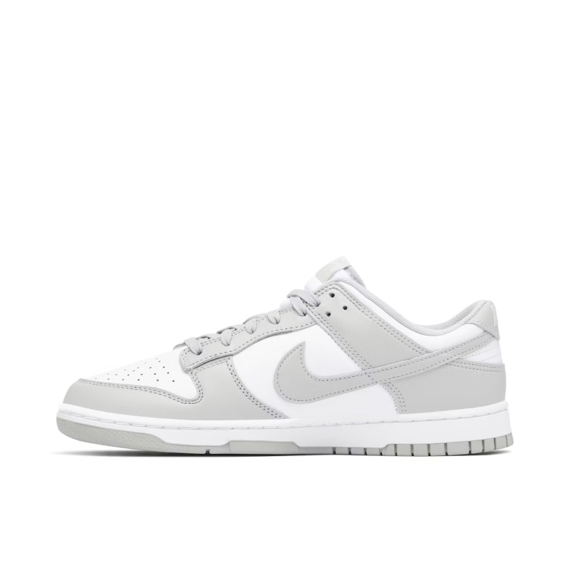 Nike Dunk Low Grey Fog DD1391-103 Szare Skórzane - obrazek 2