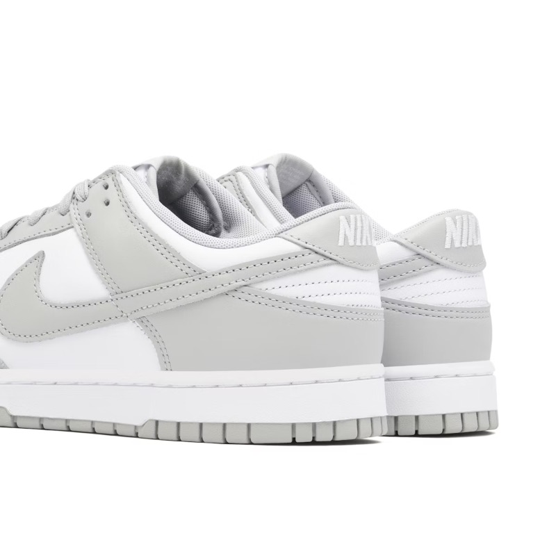 Nike Dunk Low Grey Fog DD1391-103 Szare Skórzane - obrazek 3