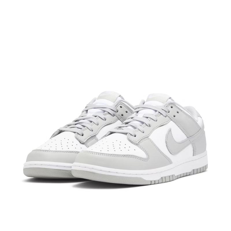 Nike Dunk Low Grey Fog DD1391-103 Szare Skórzane - obrazek 4