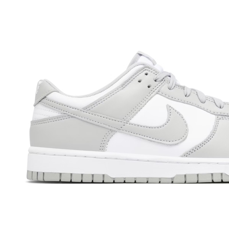 Nike Dunk Low Grey Fog DD1391-103 Szare Skórzane - obrazek 5