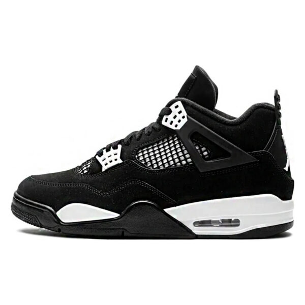 Buty Nike Air Jordan 4 „White Thunder" Czarne FQ8138-001