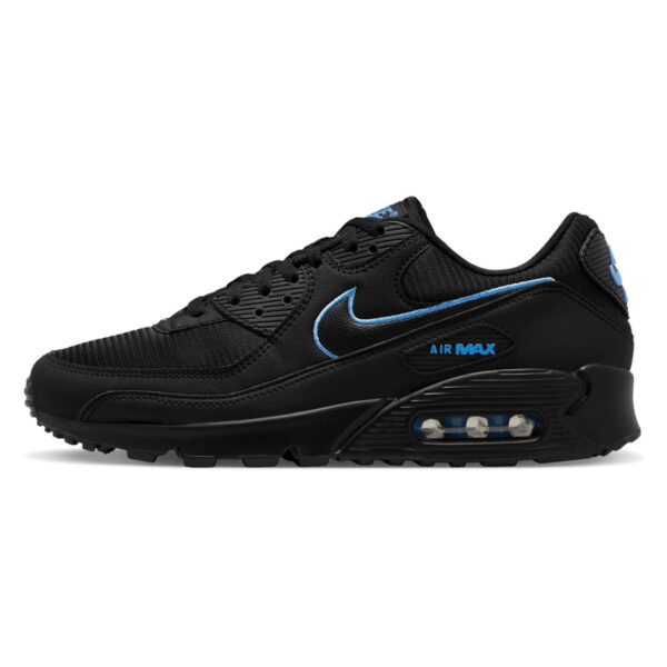 Buty Nike Max 90 "Black University Blue" Czarne FJ4218-001